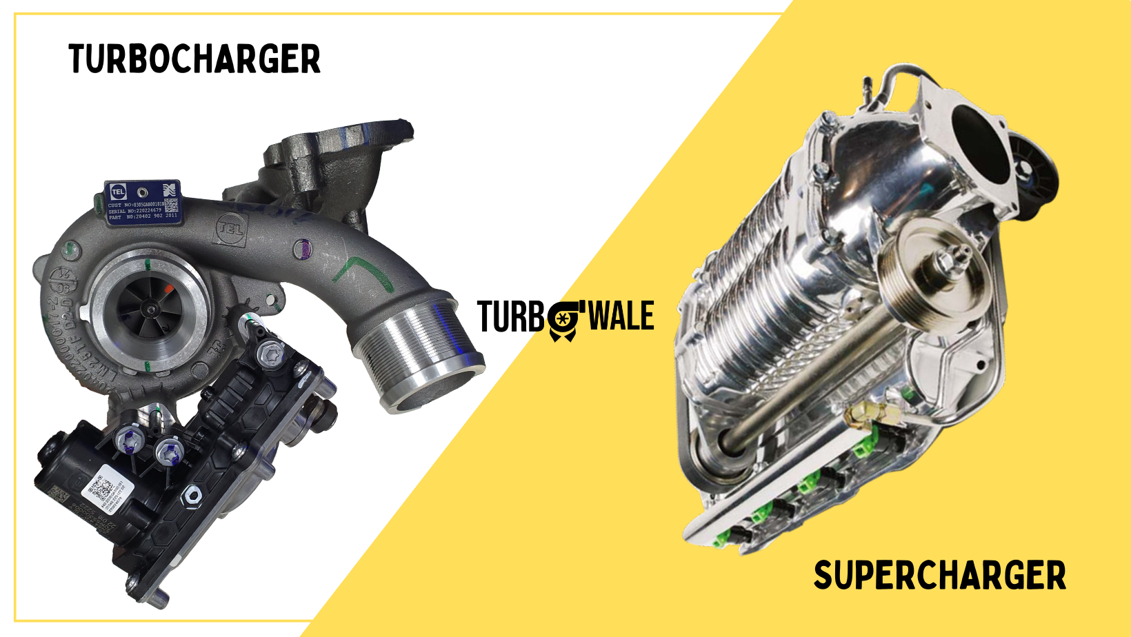 Significant difference between a supercharger and a turbocharger