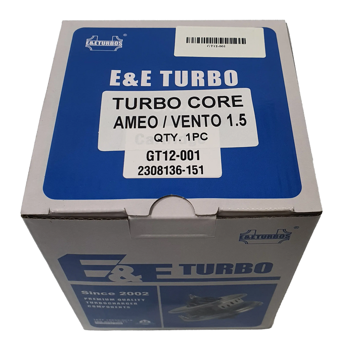 Turbo Core For Volkswagen Polo/Ameo/Vento, Skoda Rapid 1.5L 829886-5001S E&E